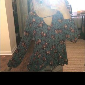 american eagle blouse